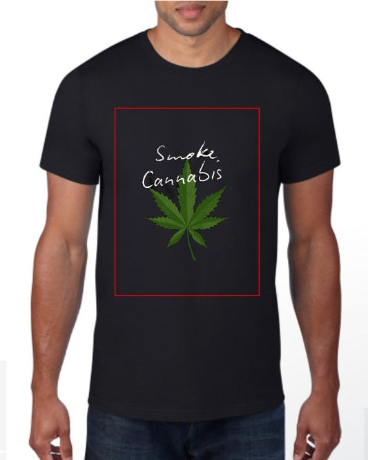 Smoke Cannabis Organic Hemp Tee S M L