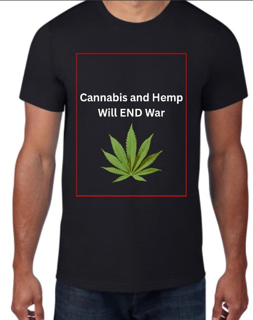 End War Organic Hemp Tee S M L